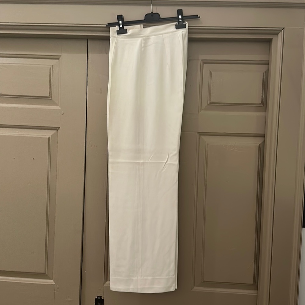 Ralph Lauren pure silk beautiful cream pants